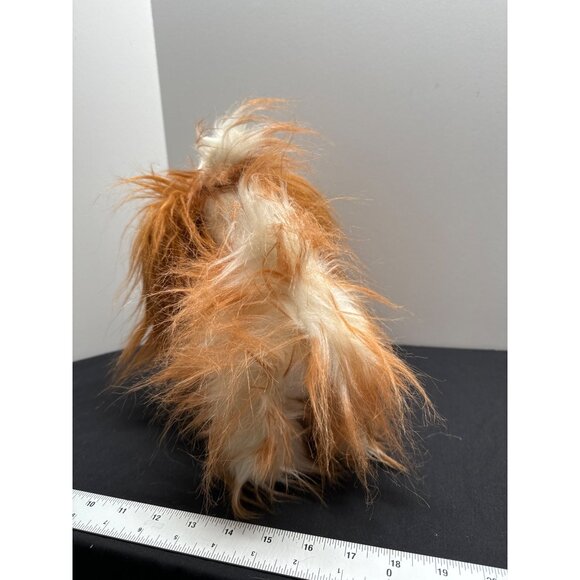 Pucci Pups & Friends Realistic Shih Tzu Stuffed Animal Plush Toy Rust Brown Whit - Picture 5 of 6